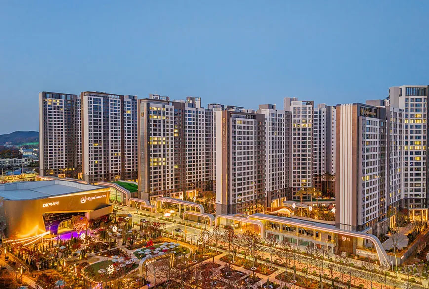 왕길역 로얄파크 푸르지오